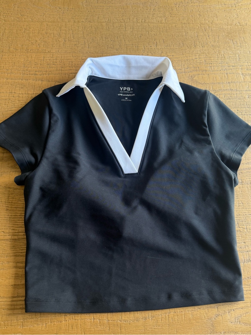 Abercrombie and Fitch YPB SculptLUX Polo Tee